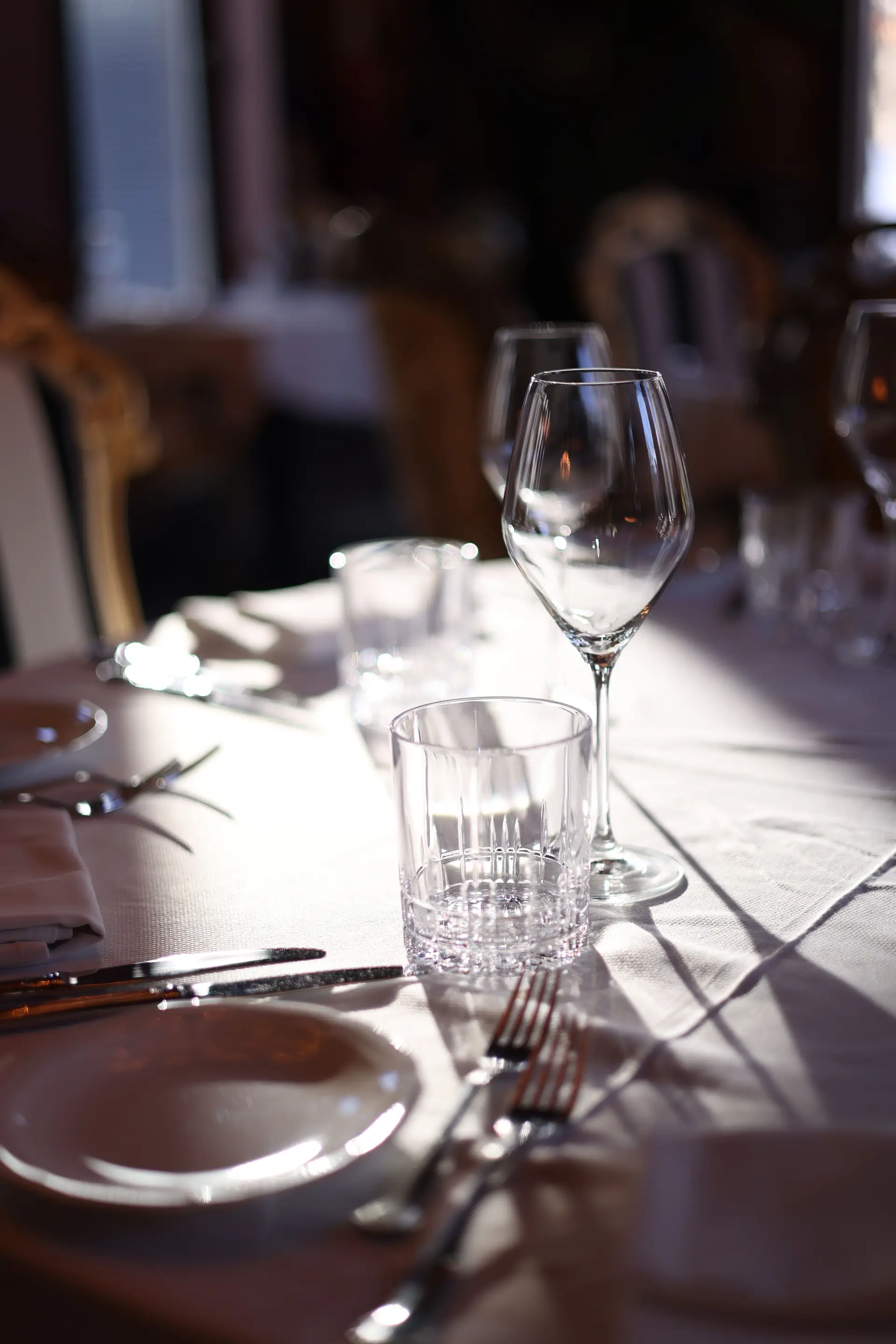 Table setting detail